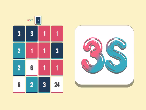 ゲーム THREES