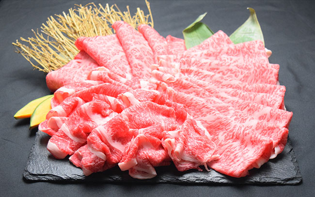 【華松】すき焼き３点盛り合わせ　肉好きセット